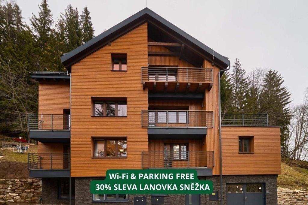 Vlci Stopa Apartments Pec pod Snezkou Exterior foto